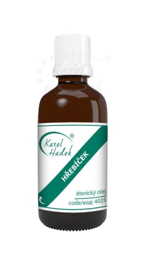 Product detail of Hadek Éterický olej Hřebíček velikost: 50 ml