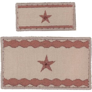 Product detail of Nášivka: Hodnost AČR Brigádní generál béžová malá