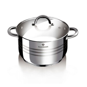 Product detail of BLAUMANN Hrnec s poklicí nerez 22 cm Gourmet Line BL-1009