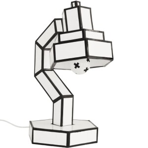 Product detail of Stolní lampa CUT & PASTE 58 cm, černobílá, Seletti