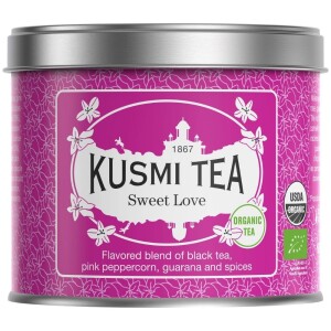 Product detail of Černý čaj SWEET LOVE, 100 g plechovka, Kusmi Tea