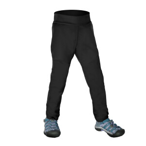 Product detail of Dívčí softshellové kalhoty bez zateplení - Unuo pružné Sporty, černá Barva: Černá, Velikost: 98-104