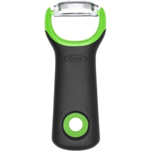Product detail of Škrabka na chřest GOOD GRIPS 11 cm, zelená, plast, OXO