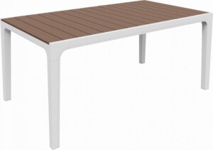 Product detail of Keter Zahradní stůl Keter Harmony bílý / cappuccino KT-610227