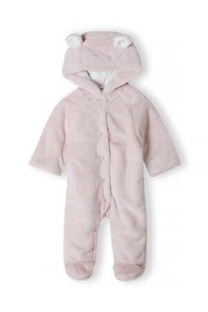 Product detail of Overal kojenecký zimní chlupatý, Minoti, babyprem 32, růžová - 68/74 | 6-9m