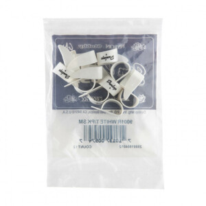 Product detail of Dunlop 9001R WHITE SMALL THUMBPICKS