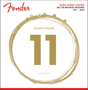Product detail of Fender 880CL Dura-Tone 80/20 Coated 11-52