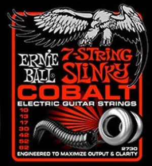 Product detail of Ernie Ball P02730 Cobalt 7-string Slinky - .010 - .062