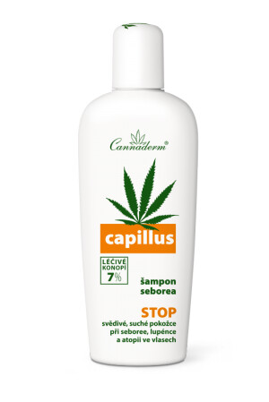 Product detail of Cannaderm šampon pro suchou a citlivou pokožku hlavy Capillus Seborea 150 ml