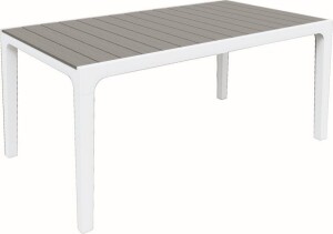 Product detail of Keter Zahradní stůl Keter Harmony bílý / světle šedý KT-610025