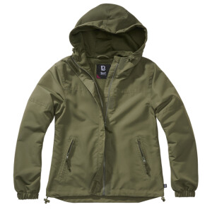 Product detail of Brandit Bunda Windbreaker Ladies Summer Frontzip olivová 4XL