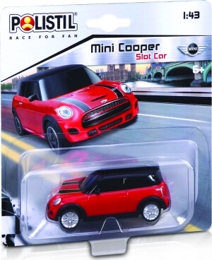 Product detail of Polistil Mini Cooper Slot car 1:43 Red