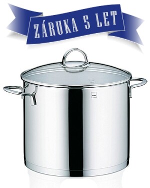 Product detail of KELA Hrnec nerez se skleněnou poklicí 9 l CAILIN KL-10961
