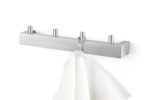 Product detail of Věšák na ručníky LINEA, broušený nerez, 4 háčky ZACK