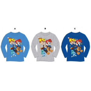 Product detail of Paw Patrol - Tlapková patrola -Licence Chlapecké tričko - Paw Patrol 252, světle modrá Barva: Modrá světle, Velikost: 98