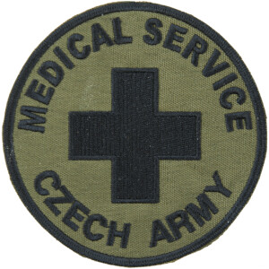Product detail of Nášivka: MEDICAL SERVICE [bsz] olivová | černá