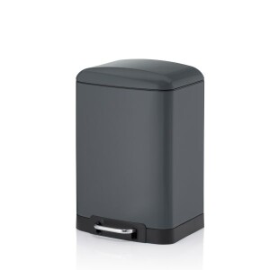 Product detail of KELA Odpadkový koš DAVINO 12 l tmavě šedá KL-10908