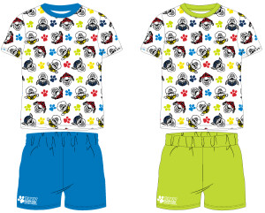 Product detail of Paw Patrol - Tlapková patrola -Licence Chlapecké pyžamo - Paw Patrol 52041688, bílá / zelinkavá Barva: Zelená, Velikost: 122