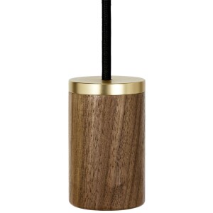 Product detail of Závěsná lampa KNUCKLE 8 cm, hnědá, ořechové dřevo, Tala