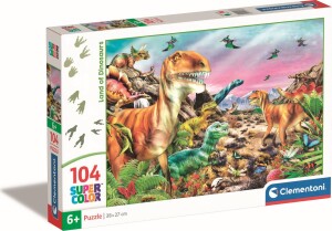 Product detail of Clementoni Puzzle 104 země dinosaurů
