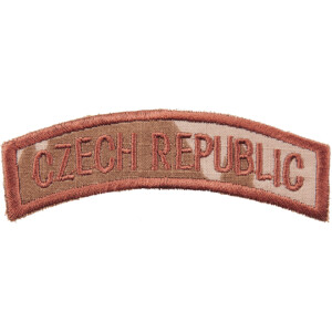Product detail of Nášivka: CZECH REPUBLIC [oblouková] [bsz] vz. 95 béžový | hnědá