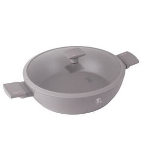 Product detail of BERLINGERHAUS Pánev s titanovým povrchem a poklicí  32 cm Taupe Collection BH-8099