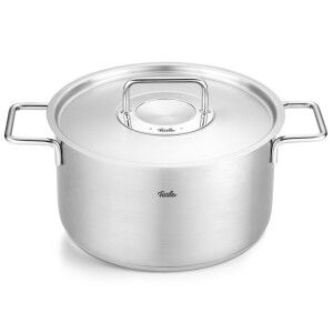 Product detail of Vysoký kastrol PURE 24 cm, stříbrná, nerezová ocel, Fissler