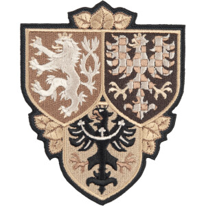Product detail of Nášivka: Hradní stráž - znak [bsz] hnědá