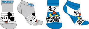 Product detail of Mickey Mouse - licence Chlapecké kotníkové ponožky - Mickey Mouse 5234A310, modrá / šedá Barva: Mix barev, Velikost: 31-34