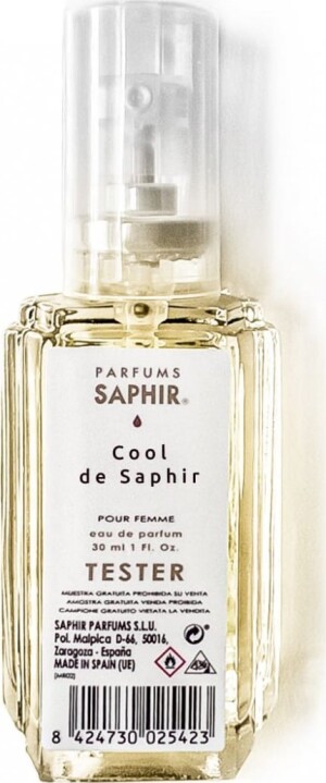 Product detail of SAPHIR - Cool de SAPHIR Parfémovaná voda Velikost: 30 ml tester