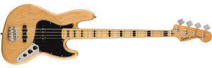 Product detail of Fender Squier Classic Vibe 70s Jazz Bass Natural Maple