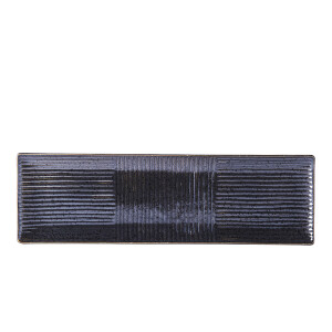 Product detail of Talíř na sushi a sashimi LINES 33 x 10 cm, černá, MIJ