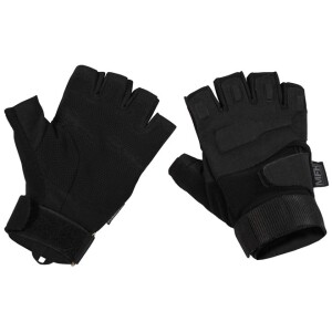 Product detail of Rukavice taktické bezprsté PROTECT černé M