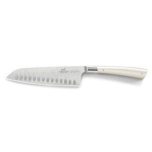 Product detail of Santoku nůž EDONIST 18 cm, nerezové nýty, bílá, Lion Sabatier