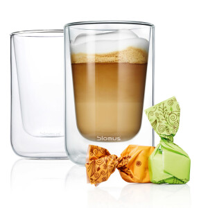 Product detail of Set termosklenic na cappuccino 250 ml NERO BLOMUS