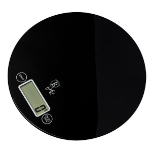 Product detail of BERLINGERHAUS Váha kuchyňská digitální kulatá 5 kg Black Silver Collection BH-9435