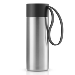 Product detail of Termohrnek TO GO 350 ml, černý uzávěr, nerez, Eva Solo