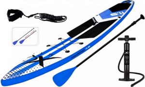 Product detail of XQMAX Paddleboard pádlovací prkno 350 cm s kompletním příslušenstvím, modrá KO-8DP000950