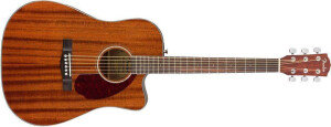 Product detail of Fender CD-140SCE Dreadnought All-Mahogany Natural Walnut