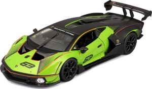 Product detail of Bburago 1:24 Race Lamborghini Essenza SCV12 Green