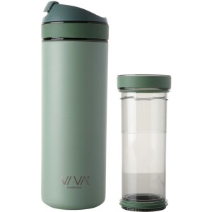 Product detail of Termohrnek s infuzérem RECHARGE ANYTIME 460 ml, mátově zelená, Viva Scandinavia