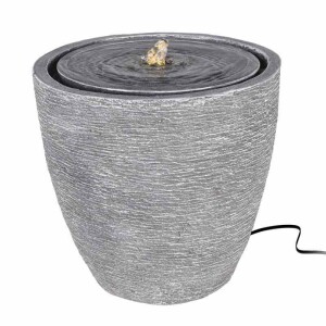 Product detail of HOMESTYLING Fontána pokojová s LED osvětlením 35 cm Modern šedá KO-795202370