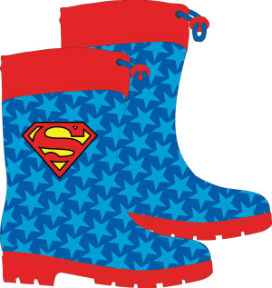 Product detail of superman-licence Chlapecké holínky - Superman 5255276, modrá Barva: Modrá, Velikost: 27-28