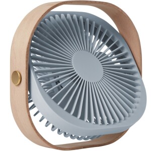 Product detail of Stolní ventilátor FANTASTIC 20 cm, modrá, dřevo, Printworks