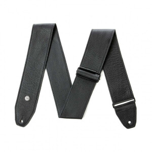 Product detail of Dunlop BMF15 Tri-Glide Leather Strap Black