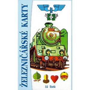 Product detail of Akord Karty hrací železničářské