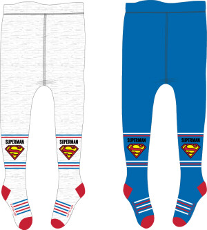 Product detail of superman-licence Chlapecké punčocháče - Superman 5236163, světle šedý melír Barva: Šedá, Velikost: 104-110