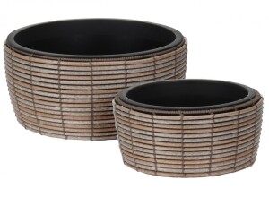 Product detail of PROGARDEN Květináč proutěný s vložkou sada 2 ks KO-VN8000120