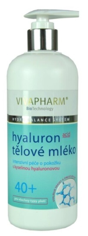 Product detail of VIVACO Tělové mléko s kyselinou hyaluronovou VIVAPHARM 400ml