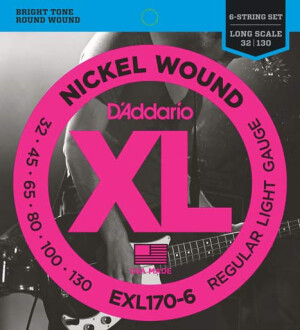 Product detail of D'Addario EXL170-6 Regular Light - .032 - .130